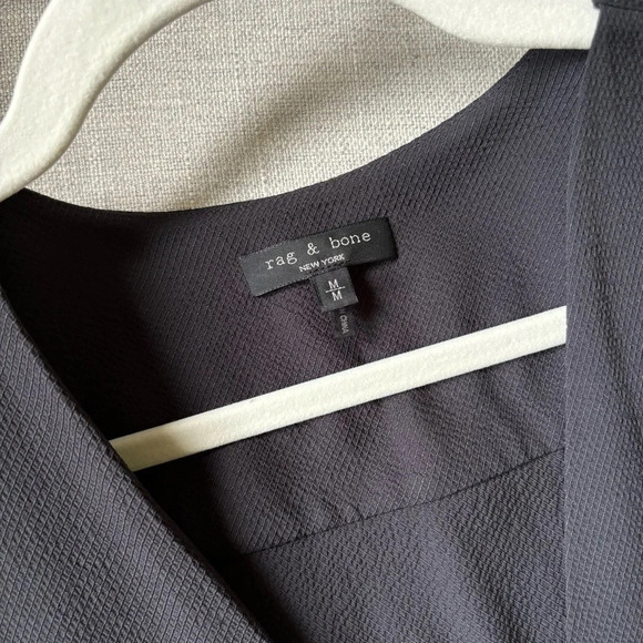 Rag & Bone Blazer Mini Dress Black  Size M - Picture 6 of 9